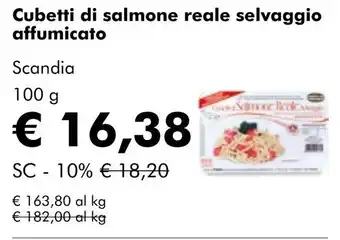 NaturaSí Cubetti di salmone reale selvaggio oferta