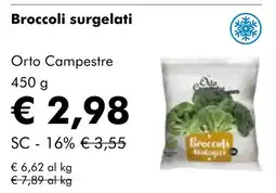 NaturaSí Broccoli surgelati oferta