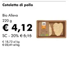 NaturaSí Cotoletta di pollo oferta