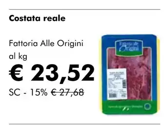 NaturaSí Costata reale oferta
