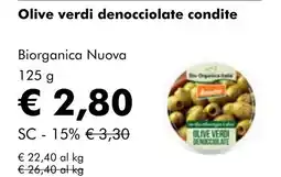 NaturaSí Olive verdi denocciolate condite oferta
