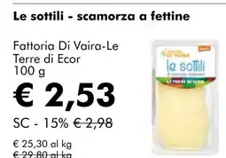 NaturaSí Le sottili - scamorza a fettine oferta