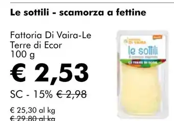 NaturaSí Le sottili - scamorza a fettine oferta