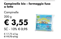 NaturaSí Campinelle bio - formaggio fuso a fette oferta