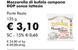 NaturaSí Mozzarella di bufala campana DOP senza lattosio oferta