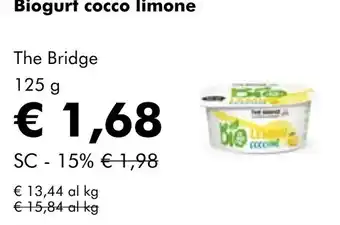 NaturaSí Biogurt cocco limone oferta