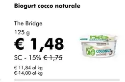 NaturaSí Biogurt cocco naturale oferta