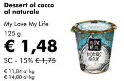NaturaSí Dessert al cocco al naturale oferta