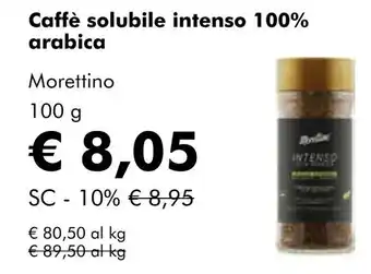 NaturaSí Caffè solubile intenso 100% arabica oferta