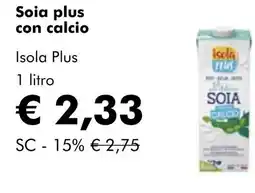 NaturaSí Soia plus con calcio oferta