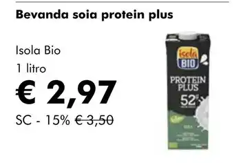 NaturaSí Bevanda soia protein plus oferta