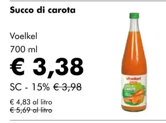 NaturaSí Succo di carota oferta