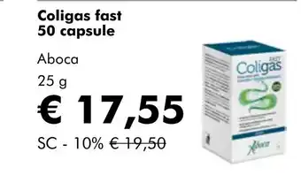 NaturaSí Coligas fast 50 capsule oferta