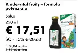 NaturaSí Kindervital fruity - formula potenziata oferta