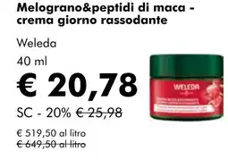 NaturaSí Melograno&peptidi di maca crema giorno rassodante oferta