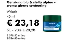 NaturaSí Genziana blu & stella alpina - crema giorno contouring oferta