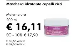 NaturaSí Maschera idratante capelli ricci oferta