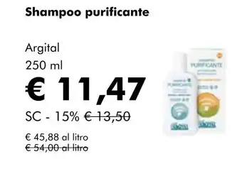 NaturaSí Shampoo purificante oferta