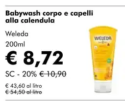 NaturaSí Babywash corpo e capelli alla calendula oferta