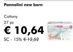 NaturaSí Pannolini new born oferta