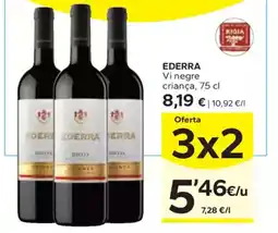 Caprabo EDERRA Vi negre criança oferta