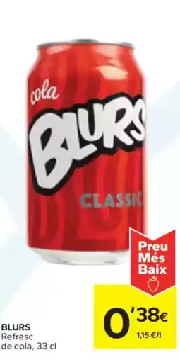 Caprabo BLURS Refresc de cola oferta