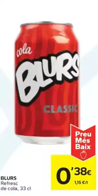 Caprabo BLURS Refresc de cola oferta