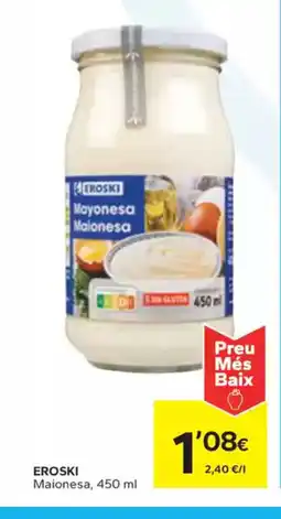Caprabo EROSKI Maionesa oferta