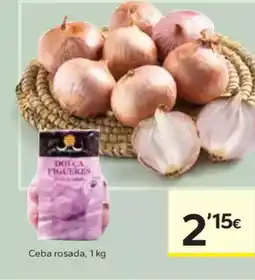 Caprabo Ceba rosada oferta