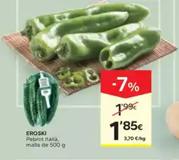 Caprabo EROSKI Pebrot italià oferta