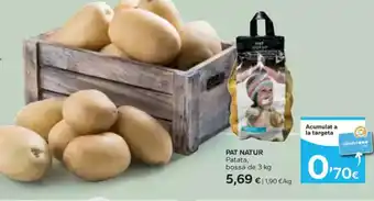 Caprabo PAT NATUR Patata oferta