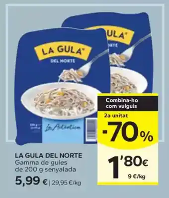 Caprabo LA GULA DEL NORTE Gamma de gules oferta