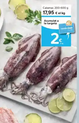 Caprabo Calamar oferta