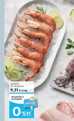 Caprabo Gambot, 20-30 peces oferta