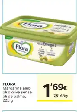 Caprabo FLORA Margarina amb oli d'oliva sense oferta
