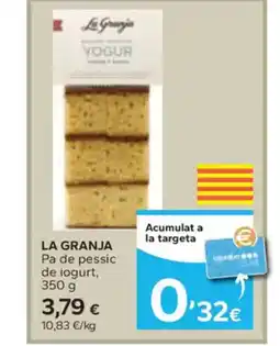Caprabo LA GRANJA Pa de pessic de iogurt oferta
