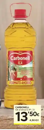 Caprabo CARBONELL Oli d'oliva oferta