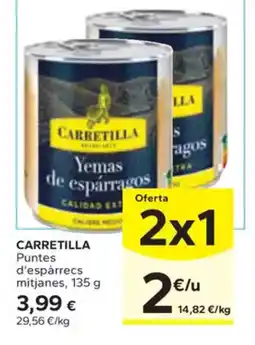 Caprabo CARRETILLA Puntes d'espàrrecs oferta