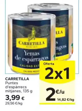 Caprabo CARRETILLA Puntes d'espàrrecs oferta