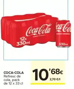 Caprabo COCA-COLA Refresc de cola oferta
