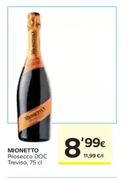 Caprabo MIONETTO Prosecco DOC Treviso oferta