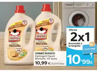 Caprabo OMINO BIANCO Detergent líquid Marsella, 45 dosis oferta