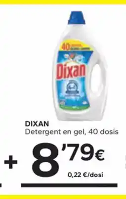 Caprabo DIXAN Detergent en gel, 40 dosis oferta
