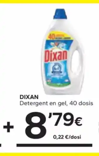Caprabo DIXAN Detergent en gel, 40 dosis oferta