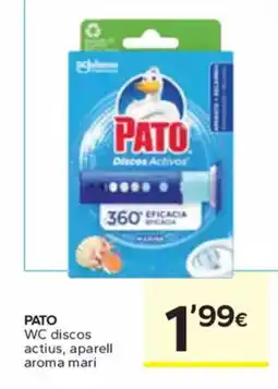 Caprabo PATO WC discos actius, aparell oferta