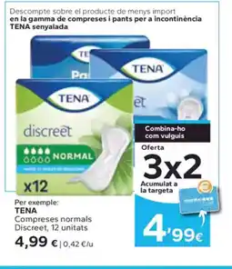 Caprabo Oferta Compreses normals Discreet oferta