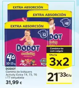 Caprabo DODOT Gamma de bolquers oferta