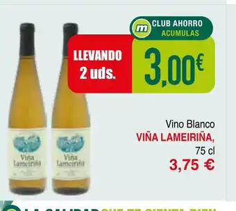 mYm supermercados VIÑA LAMEIRIÑA Vino Blanco oferta