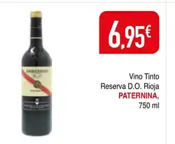 mYm supermercados PATERNINA Vino Tinto Reserva D.O Rioja oferta