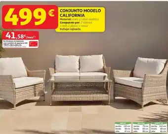 Alcampo Conjunto modelo california oferta